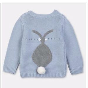STELLA MCCARTNEY Blue Boys Bunny Tail Sweater  3M